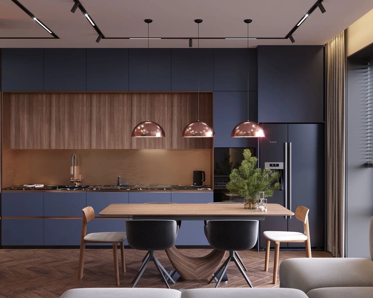 თანამედროვე სამზარეულოს ინტერიერი Archion